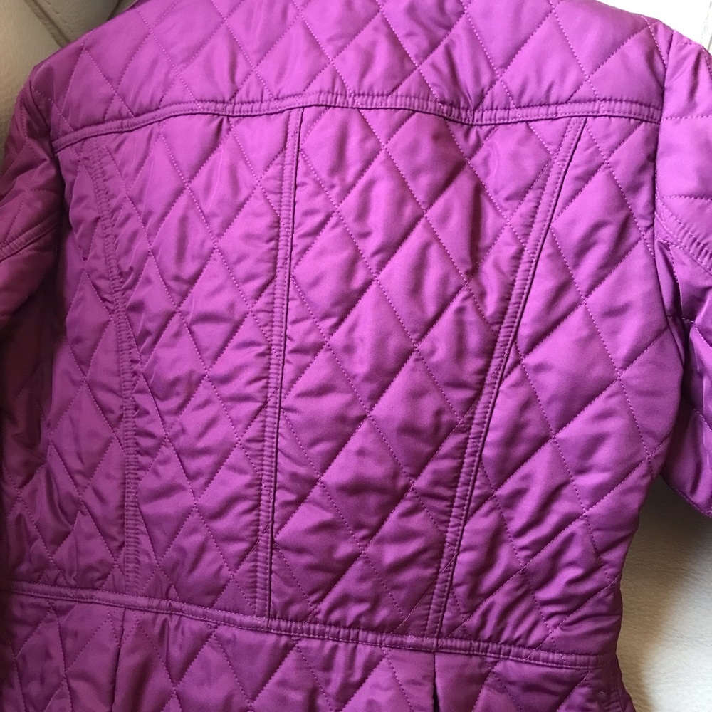Burberry Quilted Peplum Jacket - Picture 7 of 12